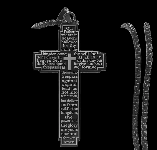 Stainless Steel Cross Necklace | Timeless Faith Pendant