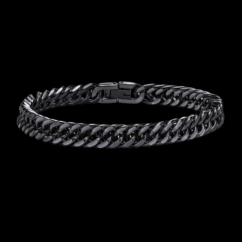 Heavy Cuban Link Bracelet – Bold Stainless Steel Chain