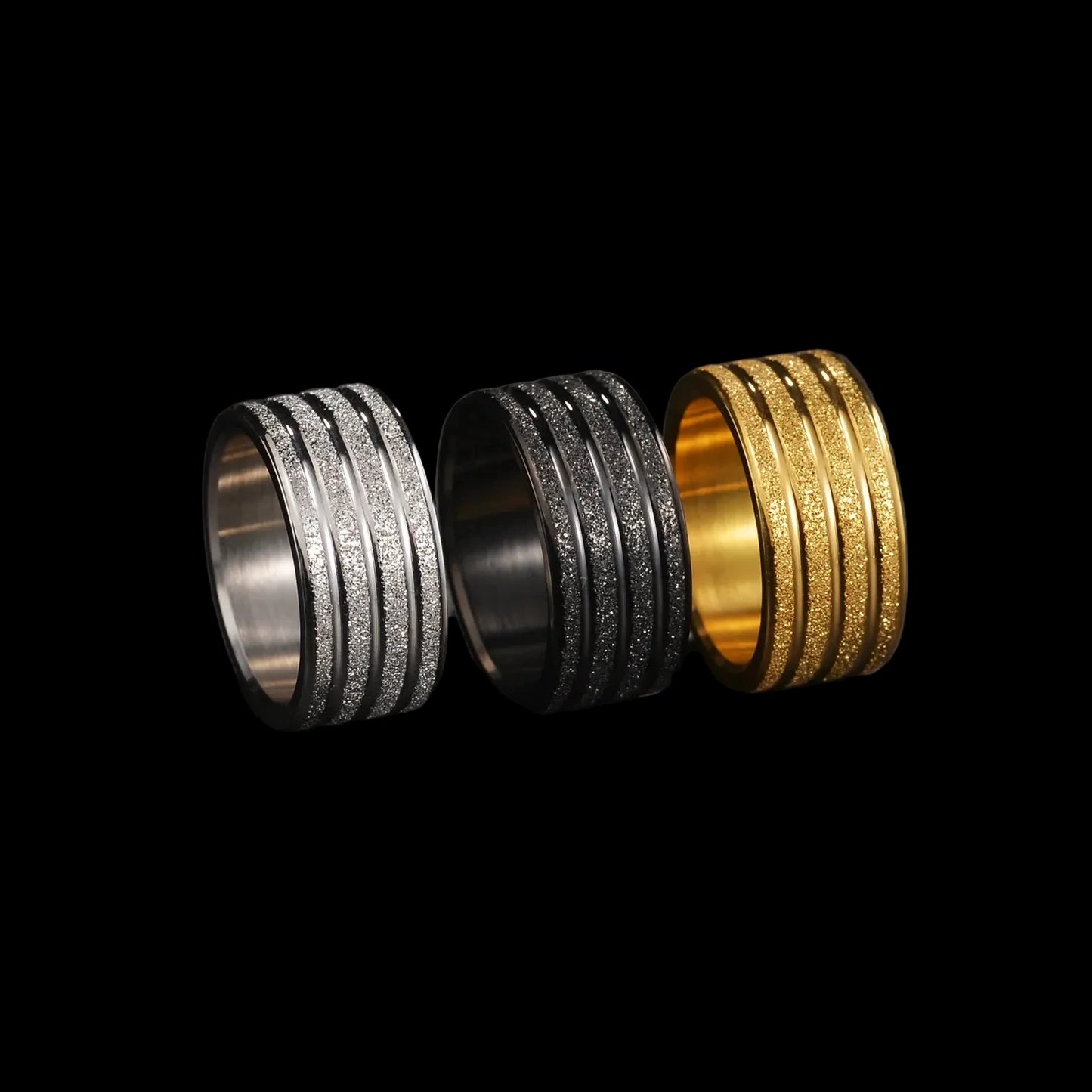 Titan Frost Ring – Premium Stainless Steel Band