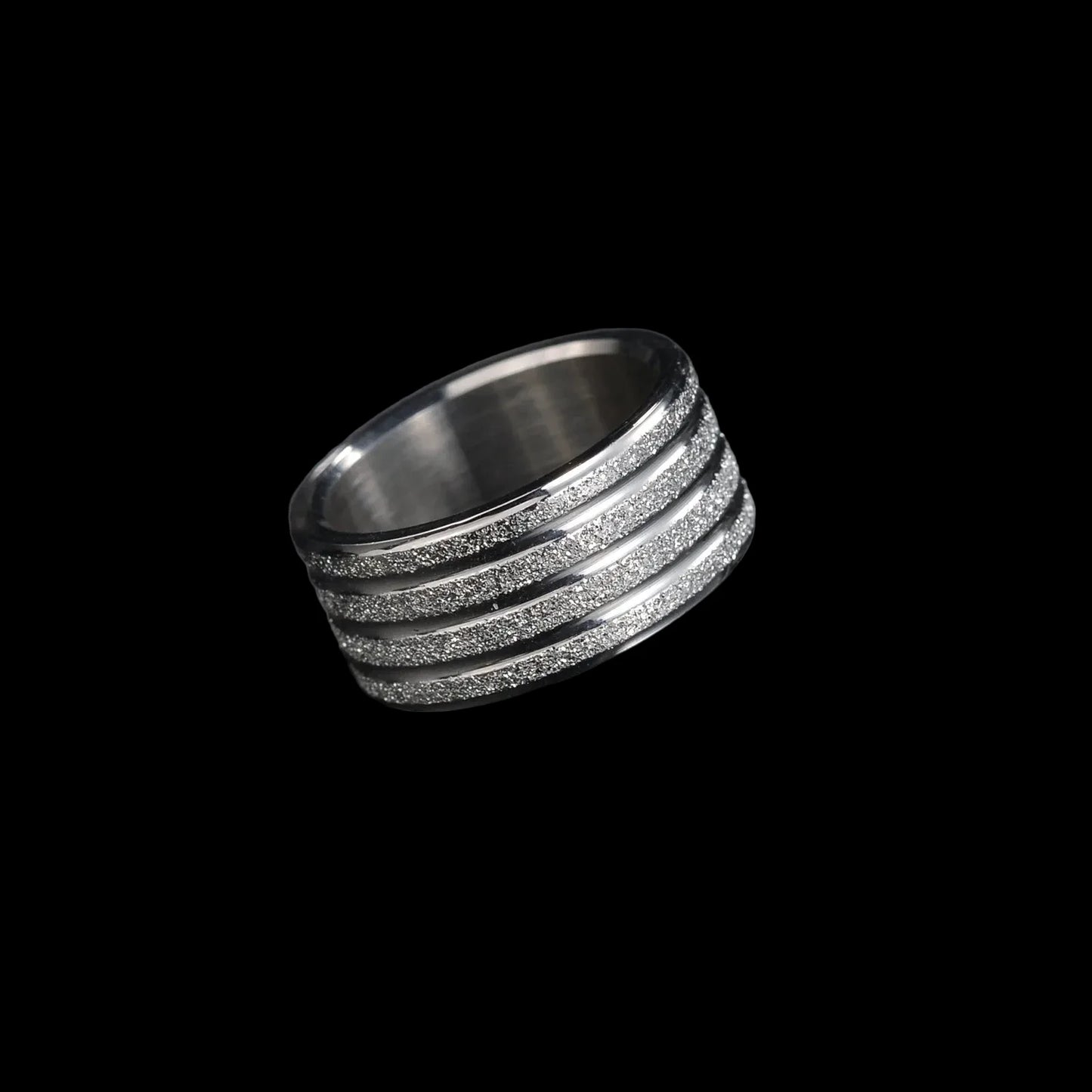 Titan Frost Ring – Premium Stainless Steel Band