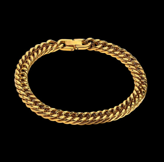 Cuban Link Bracelet – Stainless Steel Miami Chain